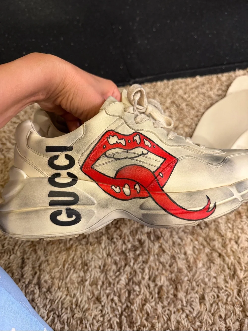 Gucci Rhyton Mouth mens 7.5